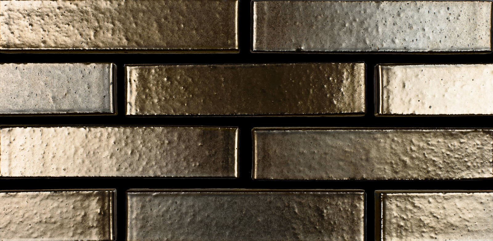 Metallic Ceramic Glazed Brick BURNISHED BRONZE Merit Industries