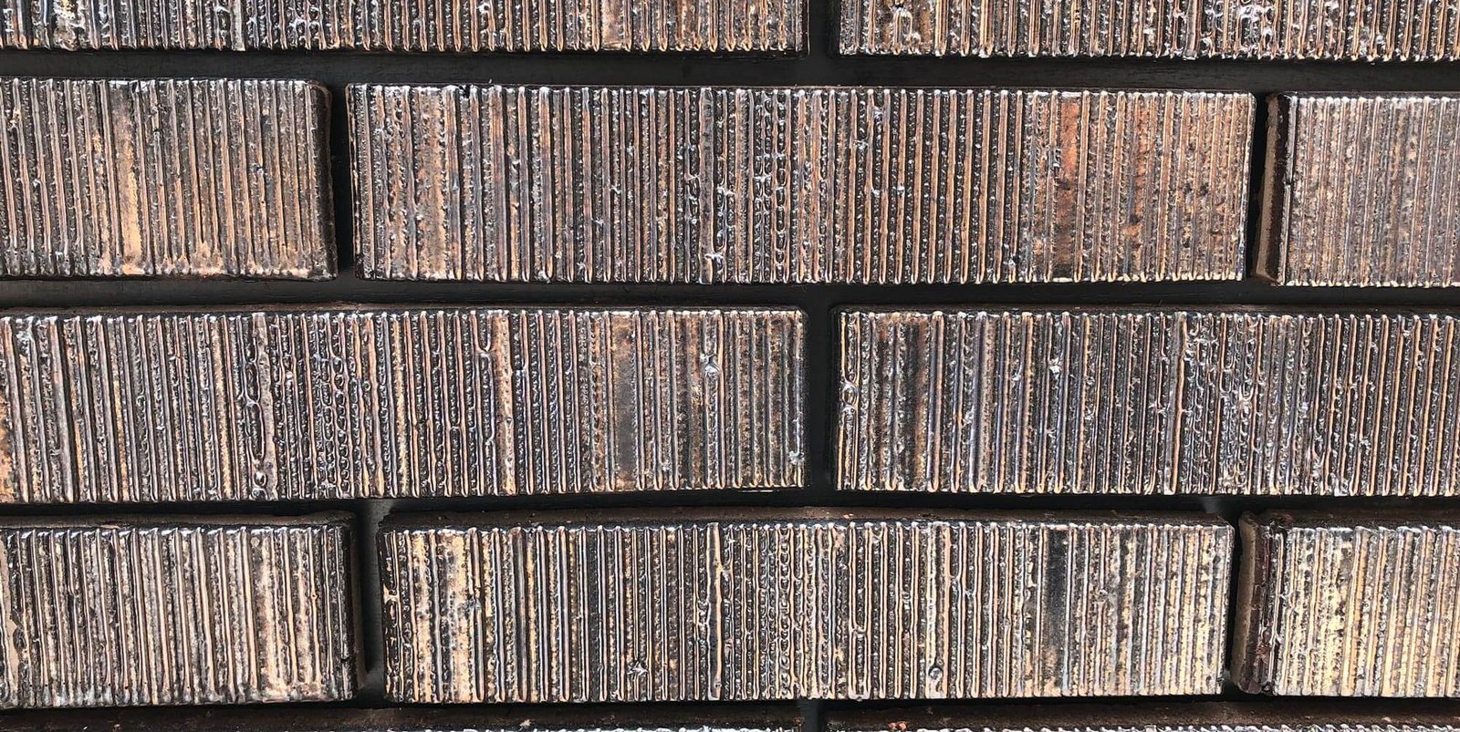 Metallic Ceramic Glazed Brick MOLTEN BRONZE Merit Industries